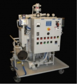 Thermo-Vac for Dehydrating Phosphate Ester Fluid