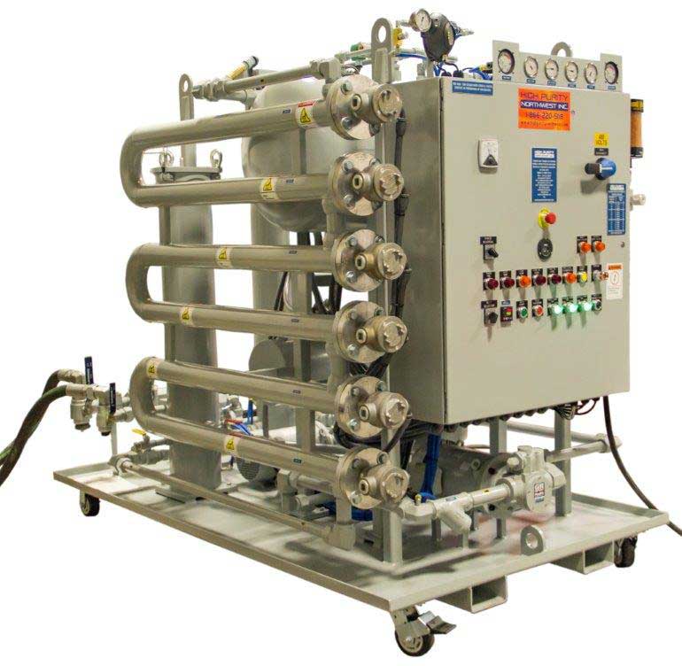 30 GPM thermo vac oil purifier