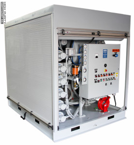 Utility Filtration System with Roll Down Doors