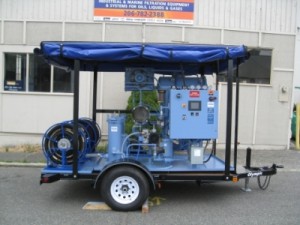 Thermo-Vac on a Trailer